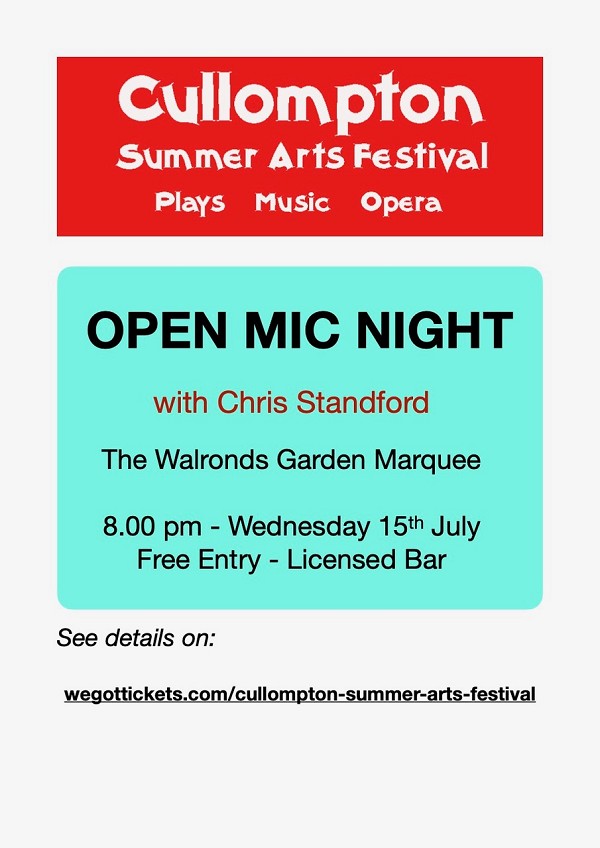 Cullompton Summer Arts Festival